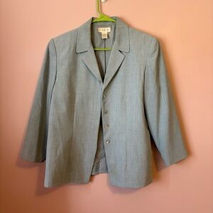 Worthington Light  Blue Heathered Blazer